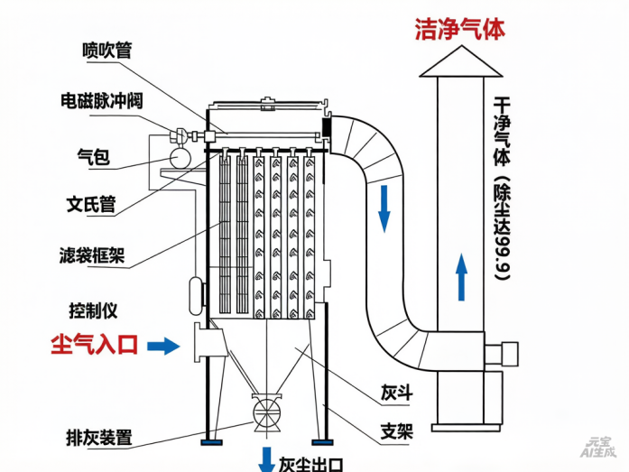 粉尘废气一体化处理设备